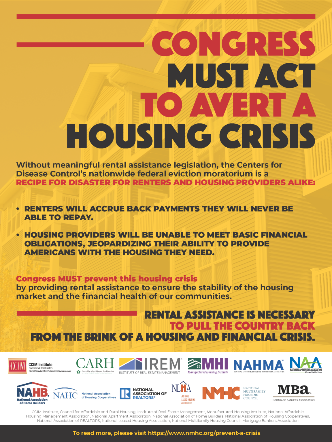 Rental Assistance Needed for Renters & Housing Providers Alike